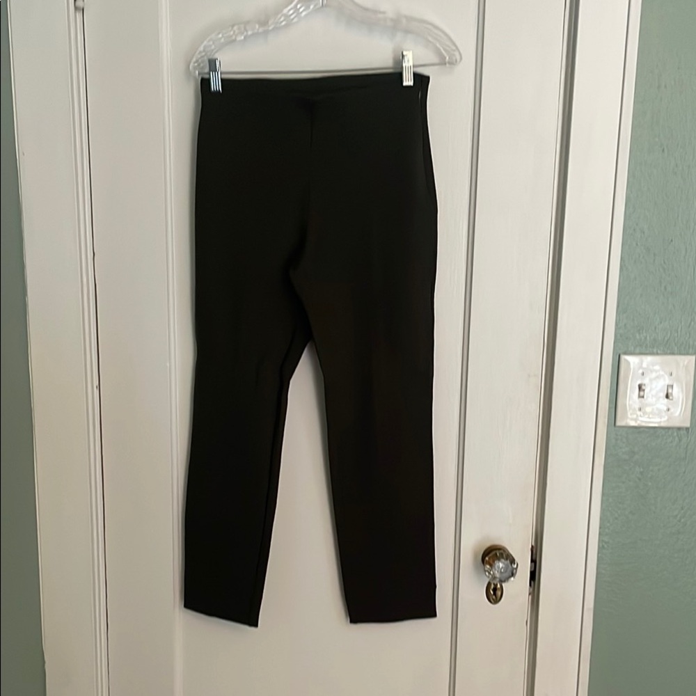 Quince Ultra-Stretch Ponte Pintuck Ankle Pants